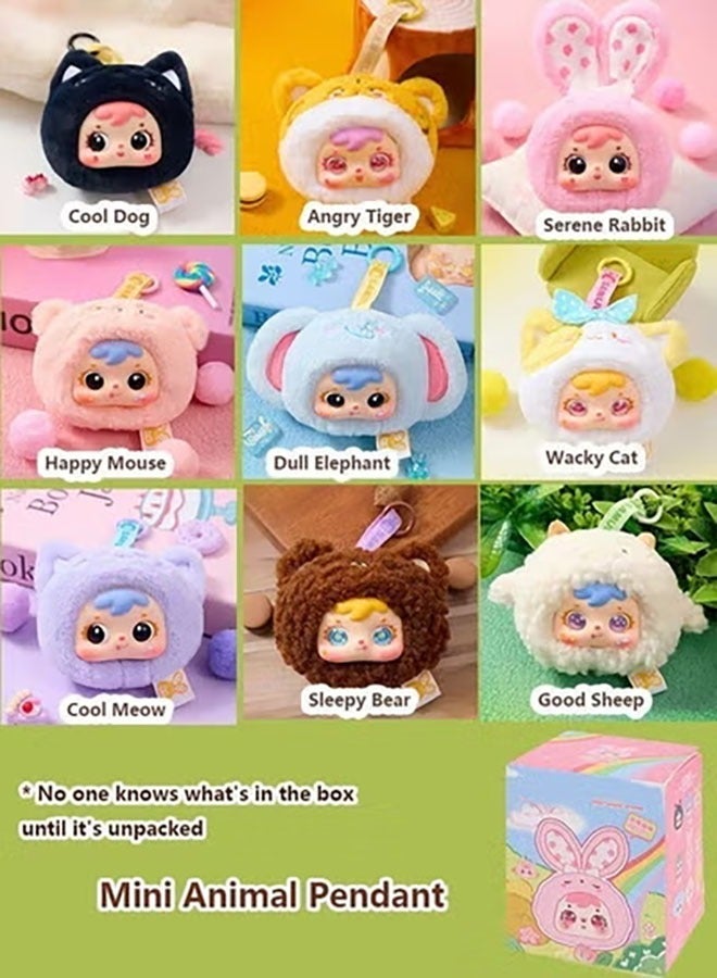 yumee Plush Doll Collection Blind Box - 1 Random Cute Keychain  for Office/Home Decor & Gifts - Image 2